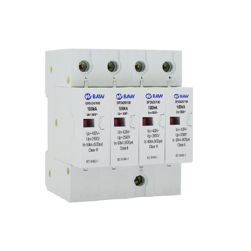 DESCARGADOR SOBRETENSIONES 3P+N 100KA T2 SPD420/1004